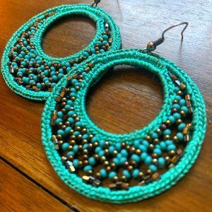Beaded Jewelry Earrings & Bracelet